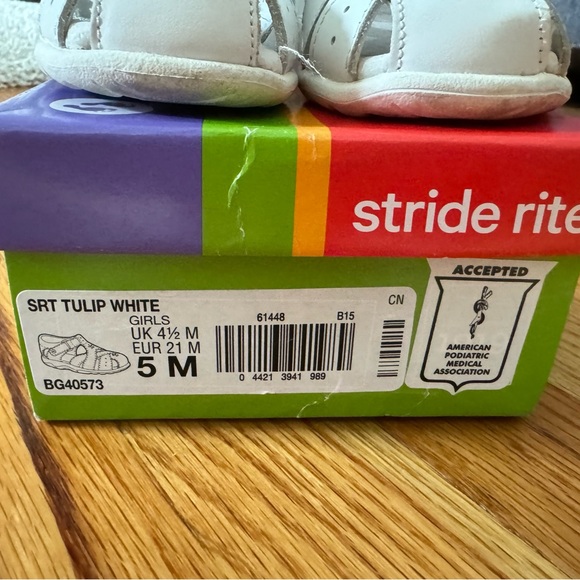 Girl’s Stride Rite Tulip Sandals Size 5 - Picture 5 of 5